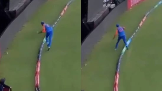 Fresh video of Suryakumar Yadav's catch in T20 World Cup final