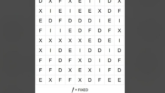 How long will it take for you to find the word “fixed” in this brain teaser? (Reddit/@Skulllhead)