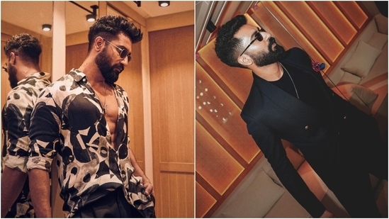 Vicky Kaushal has set the internet ablaze with his latest song, Tauba Tauba, in Bad Newz. Social media is obsessed with Vicky's smooth moves in the viral song. The actor is bringing the same suave energy in his promotional outfits for the upcoming film, which also stars Triptii Dimri and Ammy Virk and has the internet going 'Tauba Tauba' over his 'husn'. Scroll down to see Vicky's latest stylish looks. (Instagram)