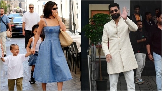 Your favourite celebrities presented a diverse spectrum of styling today. From Kylie Jenner's Italy vacation wardrobe to Vicky Kaushal's ethnic look at the airport, here's a roundup of the best-dressed celebs from today.&nbsp;(Instagram)