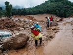 Heavy rainfall, upto 572 mm in 24 hours, in the Wayanad district of Kerala triggered a series of landslides thaat have led to over 300 people dead and homes swept away (AP Photo/Rafiq Maqbool)(AP)