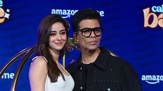 Call Me Bae stars Ananya Panday as a rich South Delhi heiress who is humbled in the course of the show. It is backed by Karan Johar's Dharmatic Entertainment. (Photo by SUJIT JAISWAL / AFP)(AFP)