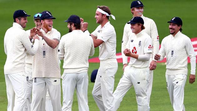 England beat West Indies by 113 runs in the second Test in Manchester to level the series 1-1. Stuart Broad starred with the ball and grabbed a match-haul of 6/108. (Getty Images)