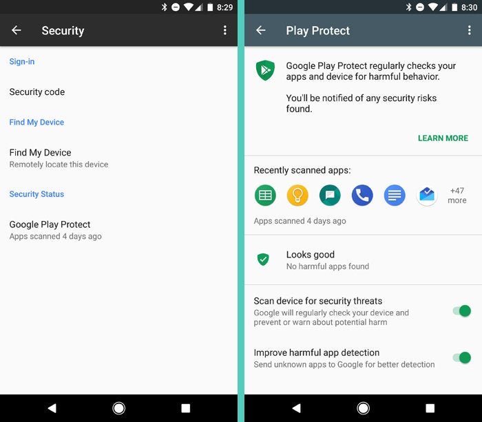 Google Play Protect Android