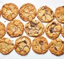 Chocolate chip cookies on tray