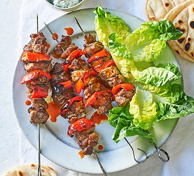 Pork souvlaki