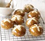 Hot cross buns on a cooling wrack