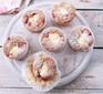 Cranberry and soft cheese muffins
