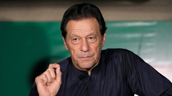 Pakistan's ex-PM and Tehreek-e-Insaf party chief Imran Khan