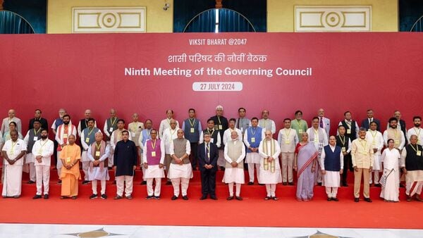 At NITI Aayog meet, PM Modi said that collective efforts of the Centre and States will lead to realizing the vision of Viksit Bharat at 2047.