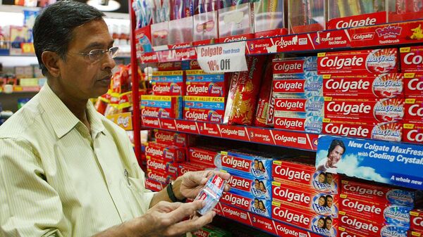 Colgate's toothpaste segment clocked a high-single digit volume growth in Q1. Photographer: Sebastian D'souza/Bloomberg News.