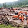 Wayanad: A rescue operation is underway after massive landslides hit the Meppadi area triggered by torrential rains, which claimed the lives of 11 people and injured several others, in Wayanad on Tuesday. (Congress Kerala-X)