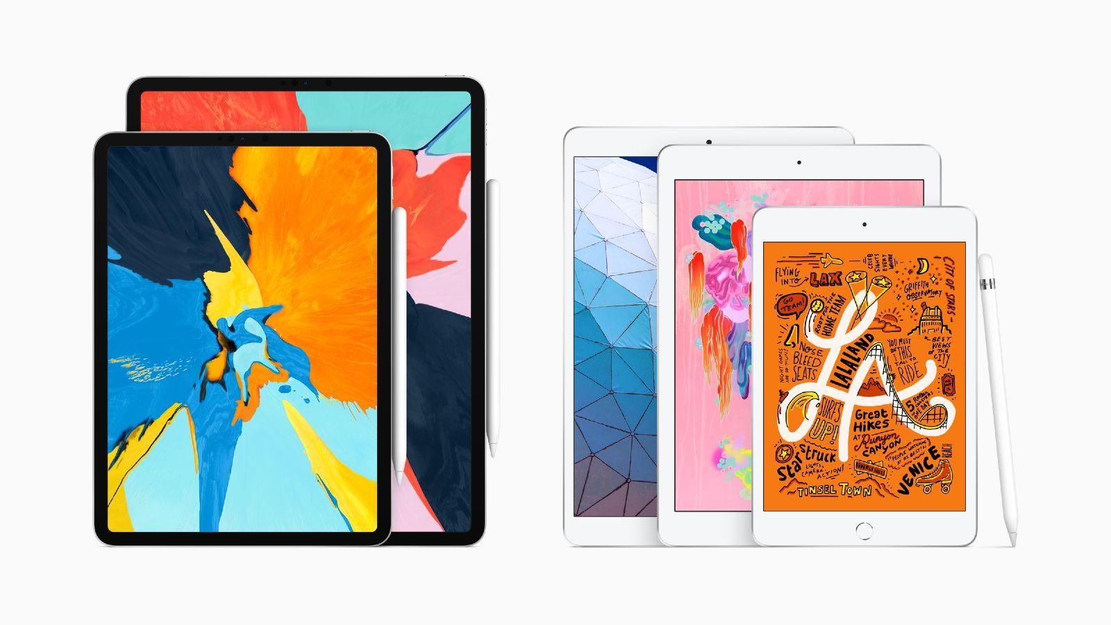 iPad range 