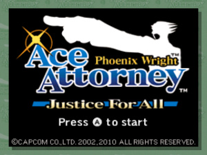 Phoenix Wright: Ace Attorney - Justice For All