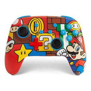 PowerA Enhanced Wireless Controller for Nintendo Switch - Mario Pop