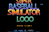 Super Baseball Simulator 1.000 - Screenshot 1 of 6