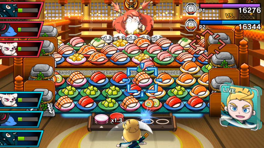 Sushi Striker: The Way of Sushido Review - Screenshot 2 of 5