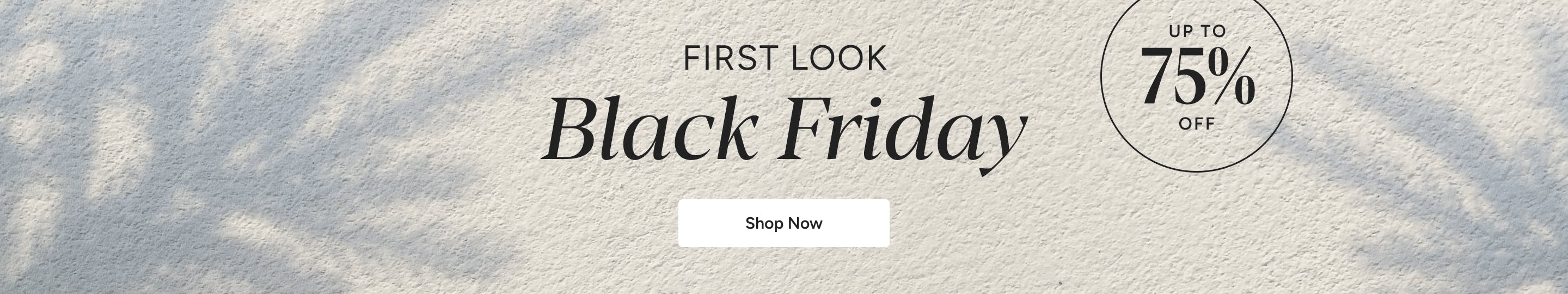 Black Friday First Look