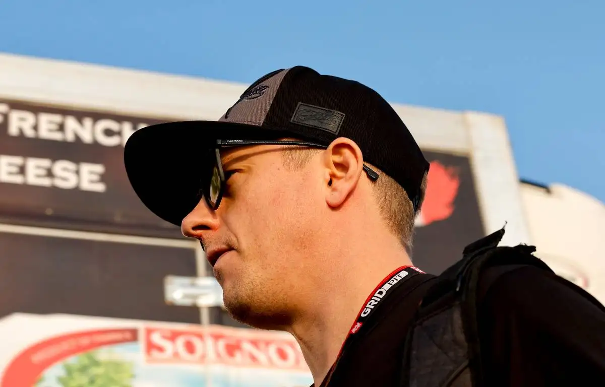 Kimi Raikkonen in the paddock at the Saudi Arabian GP. Jeddah December 2021.