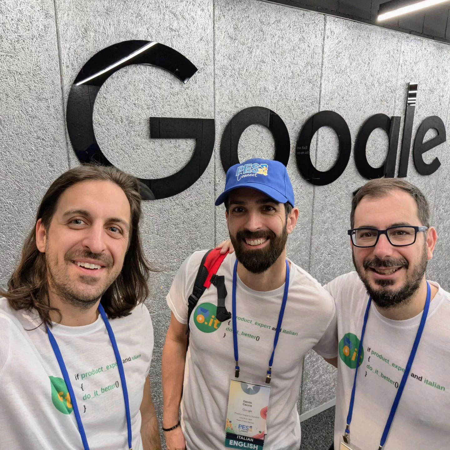 Google Product Expert Italian Code Shirts