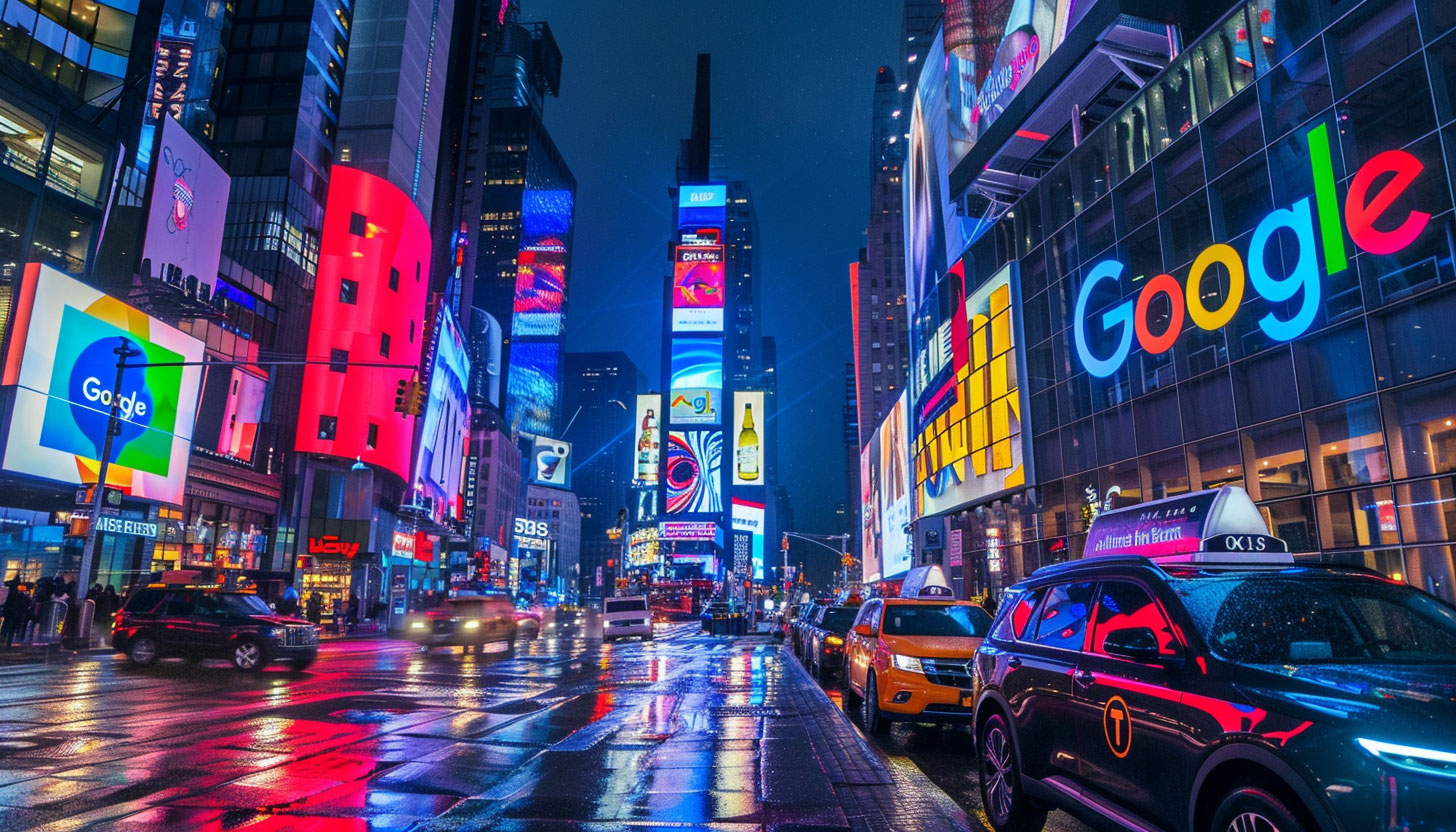 Google Times Square