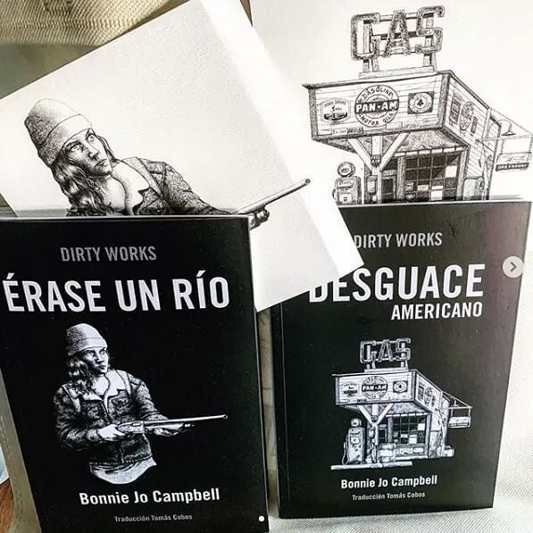 Los efectos secundarios de Jos&eacute; Antonio Algarra Guerrero (@hutxu):
.
. &laquo;Conocer a Bonnie Jo Campbell y a la pe&ntilde;a de @dirtyworkseditorial tiene &ldquo;efectos secundarios&rdquo;. &iexcl;A leer!&raquo;.
.
. 
Gracias, Dirty Brother y