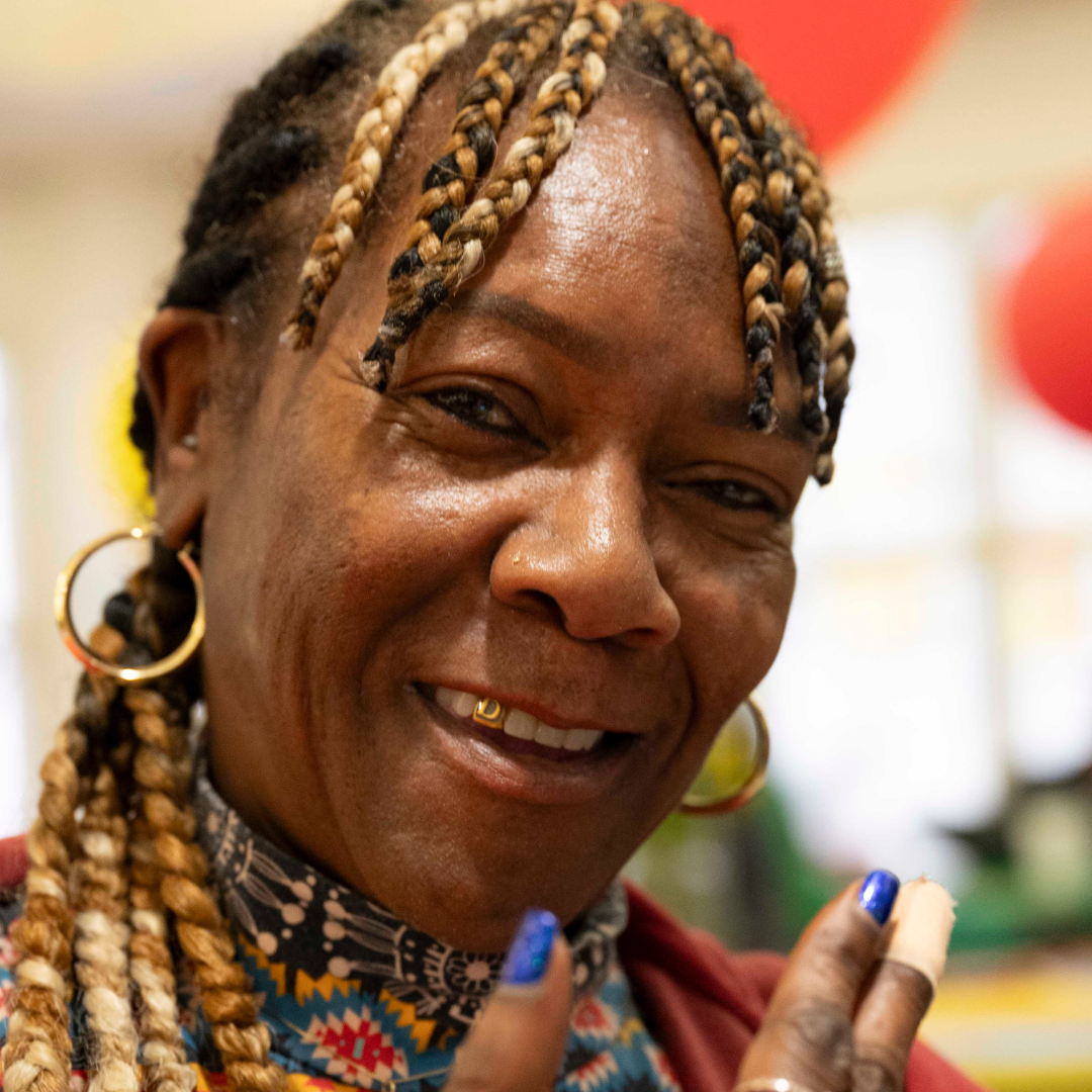 TODCO Resident at the 2024 TODCO Juneteenth Celebration