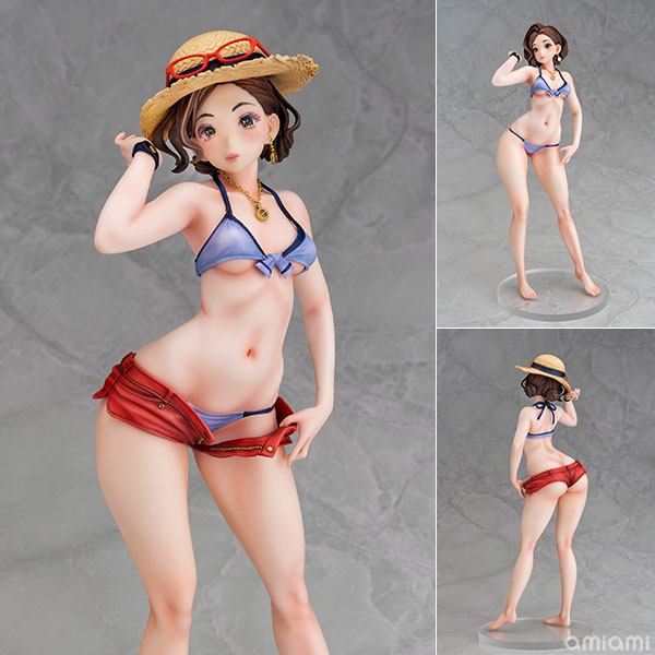 岸見栄子 営業先でムチッと海水浴ver. 1/6 完成品フィギュア[ダイキ工業]《０９月予約》