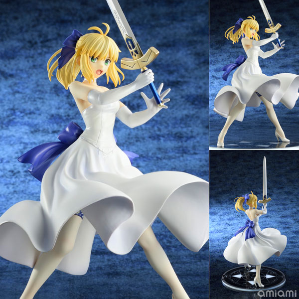 Fate/stay night [Unlimited Blade Works] セイバー 白ドレス リニューアルVer. 1/8 完成品フィギュア[ベルファイン]《０９月予約》