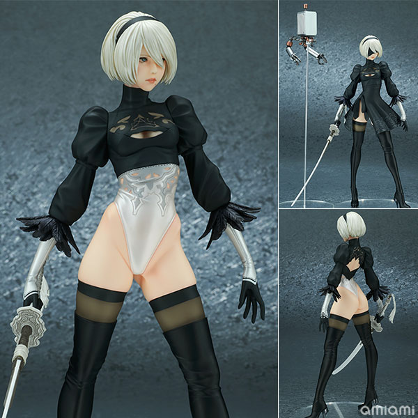 NieR：Automata 2B (ヨルハ 二号 B型) DX版 完成品フィギュア（再販）[スクウェア・エニックス]《１２月予約》