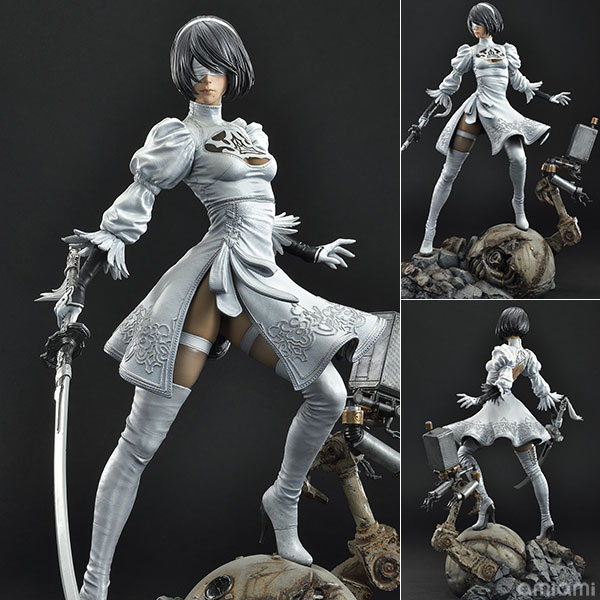 【前入金 銀行振込のみ】SQUARE ENIX MASTERLINE NieR：Automata 1/4 Scale - 2B (YoRHa No. 2 Type B) 2P Color Ver. スタチュー[スクウェア・エニックス]【同梱不可】【送料無料】《１２月予約》