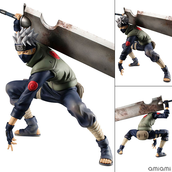 【限定販売】G.E.M.シリーズ NARUTO-ナルト- 疾風伝 はたけカカシ 忍界大戦Ver.15thanniversary 完成品フィギュア（再販）[メガハウス]《０５月予約》