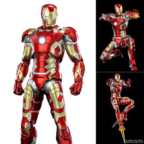 Infinity Saga 1/12 Scale DLX Iron Man Mark 43 (インフィニティ・サーガ 1/12 DLX アイアンマン・マーク43)（再販）[スリー・ゼロ]《０６月予約》