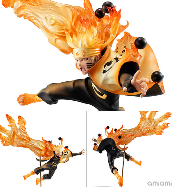 【限定販売】G.E.M.シリーズ NARUTO-ナルト- 疾風伝 うずまきナルト 六道仙人モード G.E.M.15th Anniversary ver.[メガハウス]《０８月予約》