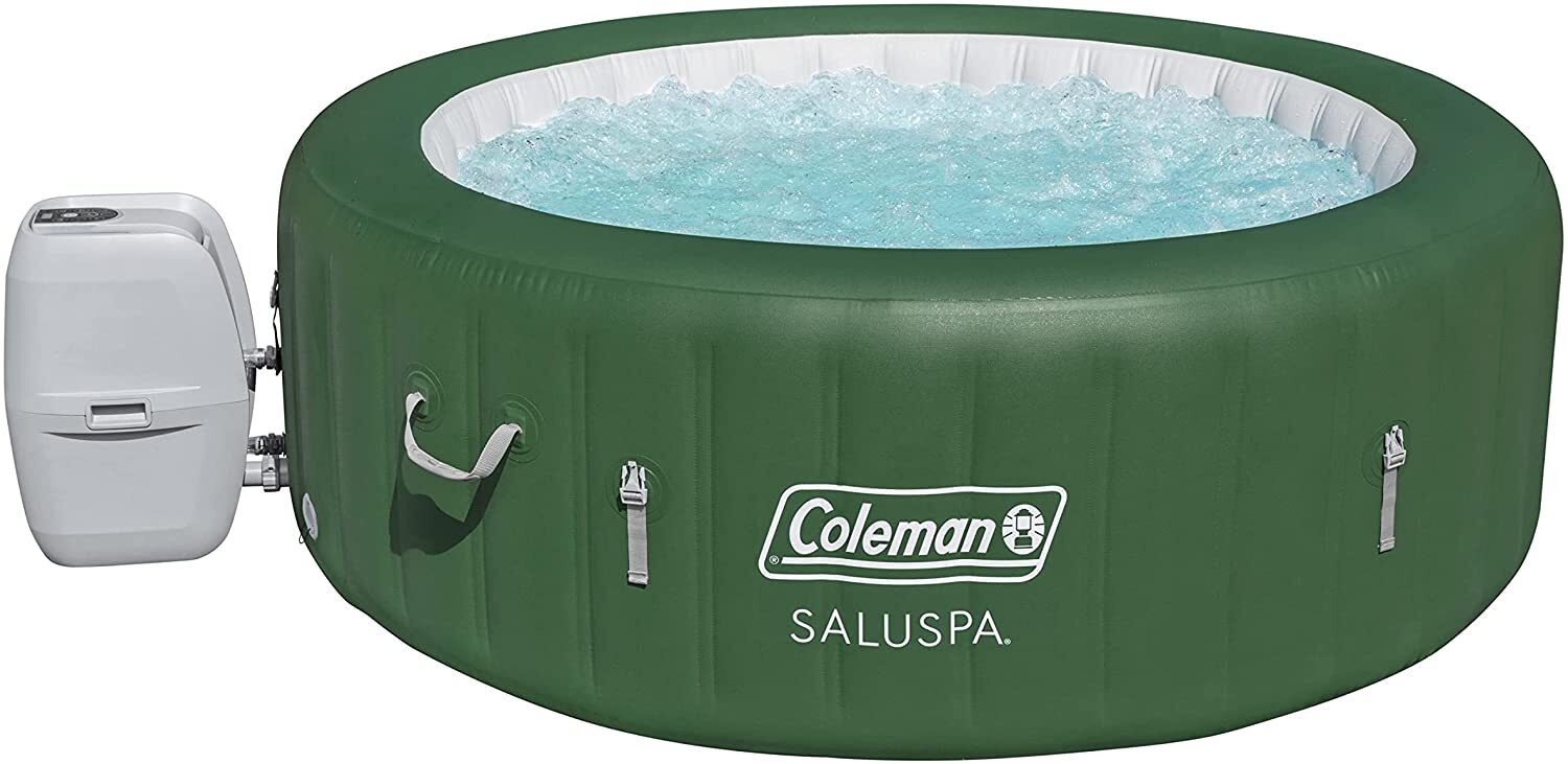 The forest green hot tub
