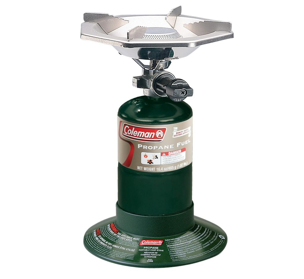 the Coleman Bottletop single burner stove