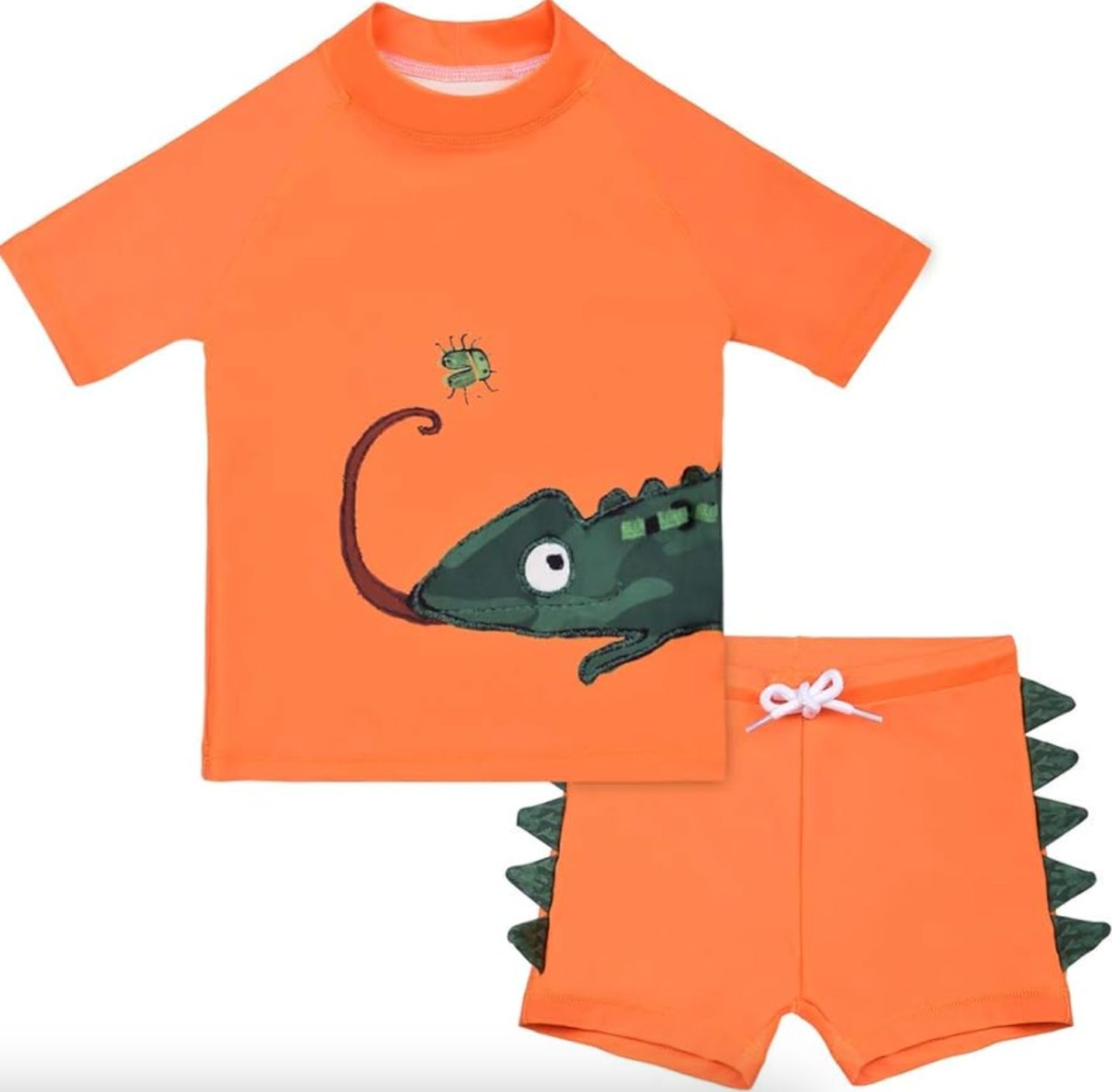 The orange lizard set