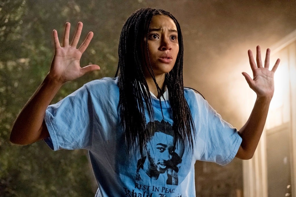 Amandla Stenberg in &quot;The Hate U Give&quot;