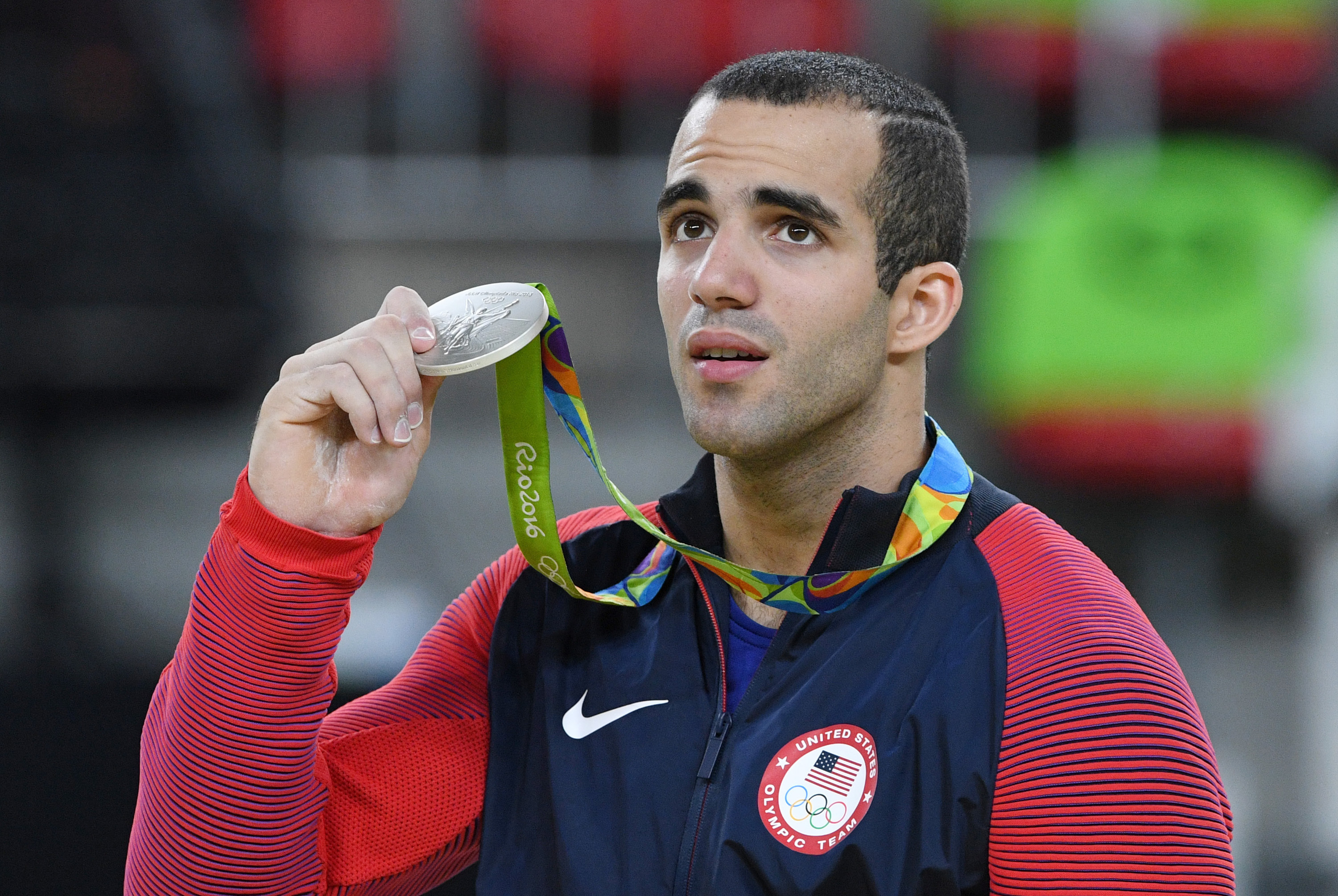 daniel and a silver medal