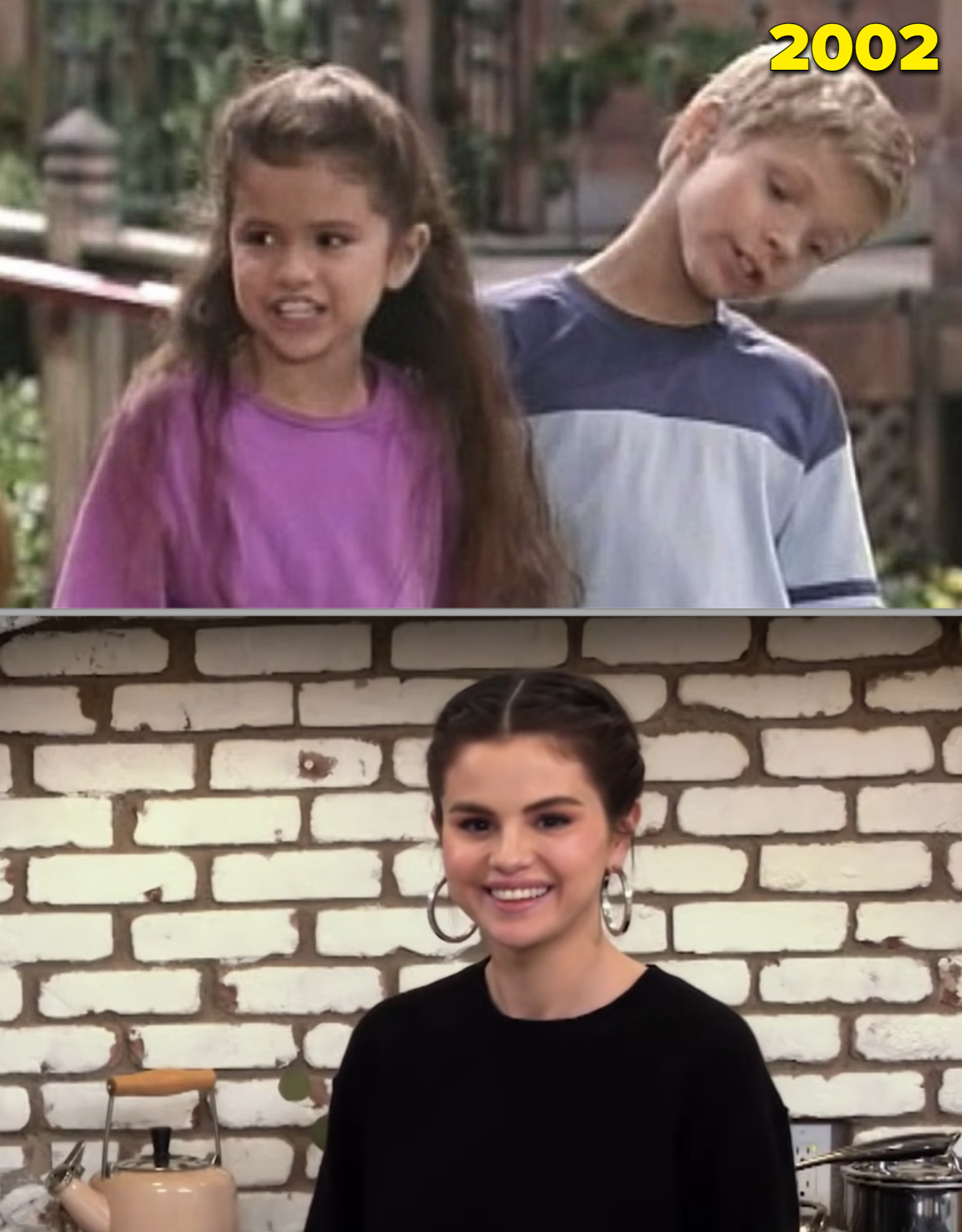 Selena Gomez on &quot;Barney&quot; as a kid vs. her own cooking show in 2021