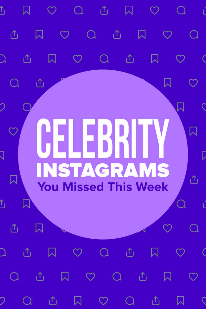 Header that says, &quot;Celebrity Instagrams You Missed This Week&quot;