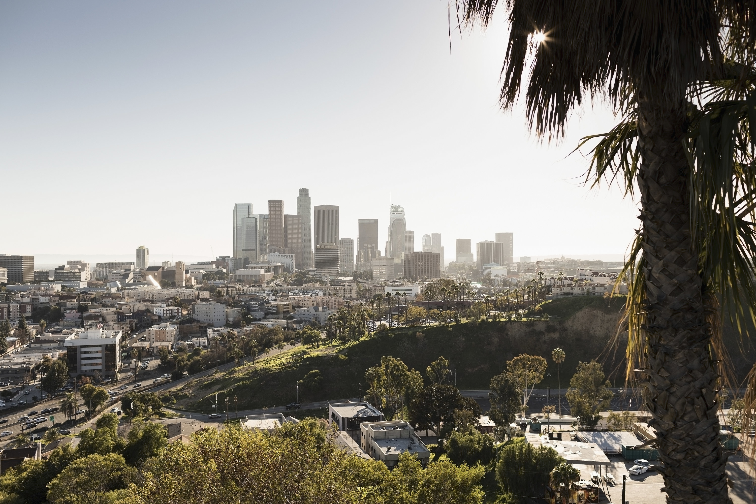 View of Downtown Los Angeles