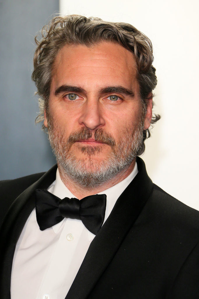 Joaquín Phoenix on a red carpet