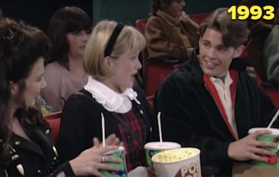 James at the movies in &quot;The Nanny&quot;