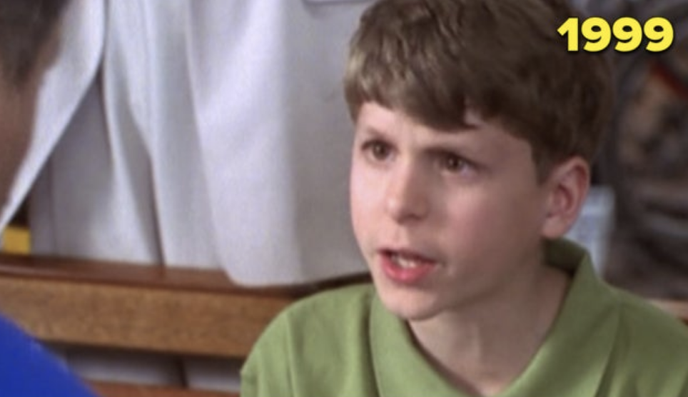 Michael Cera as a kid