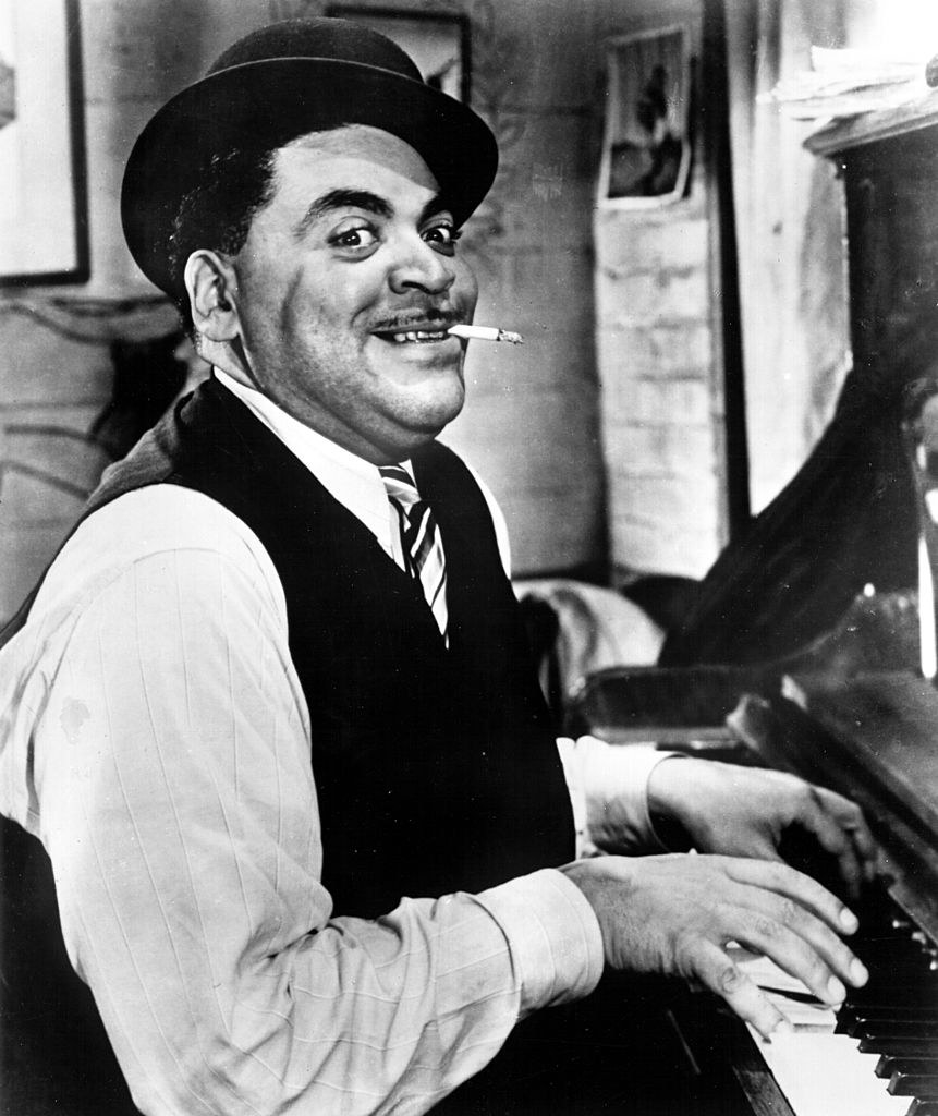 Fats Waller playing piano