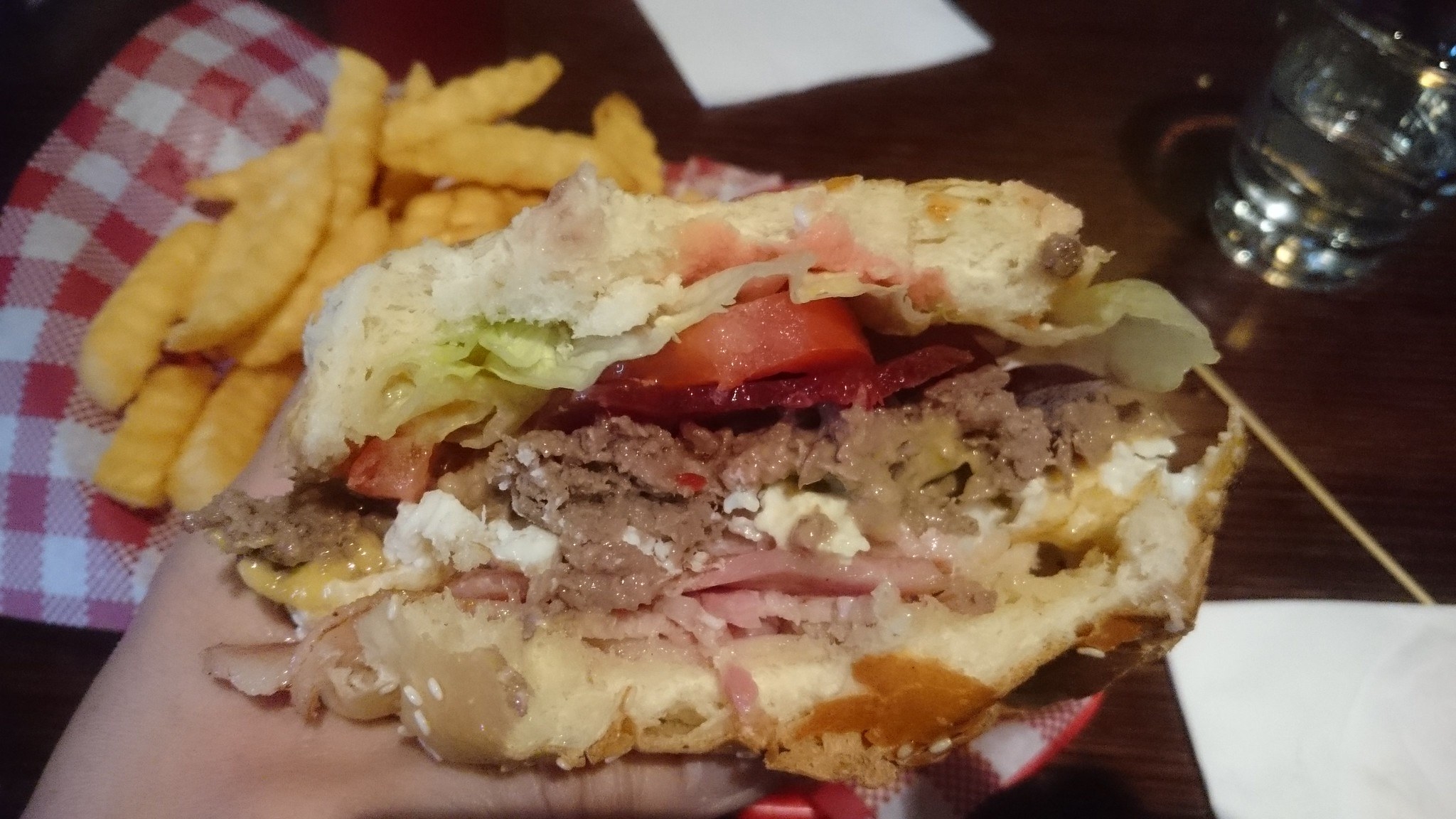 loaded burger