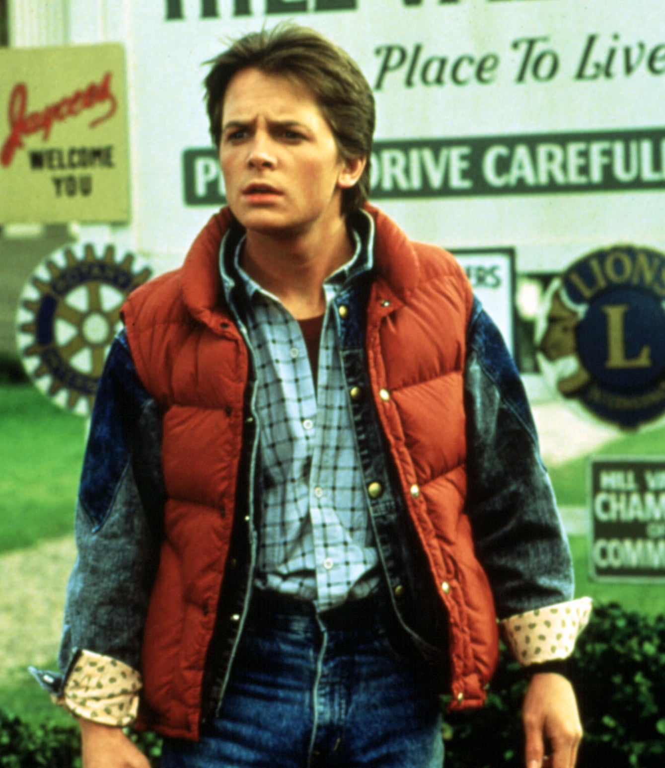 Michael J. Fox in Back to the Future