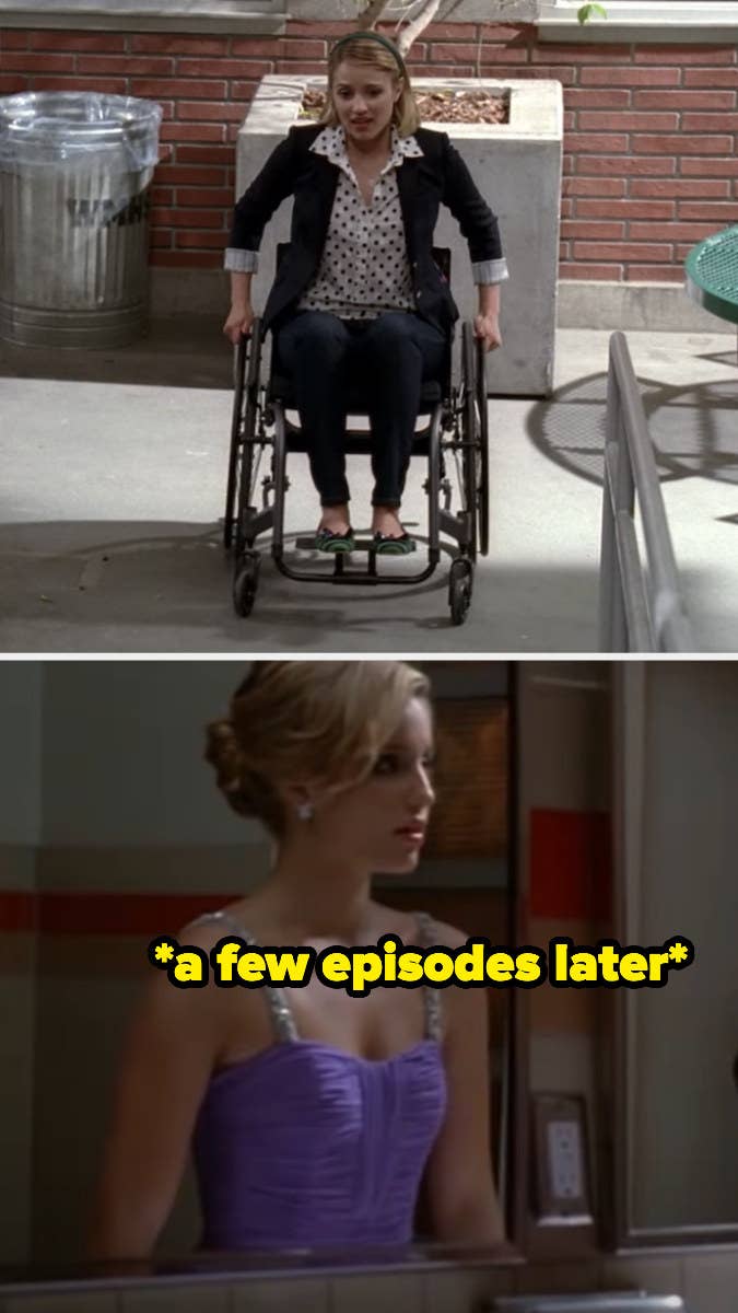 Screenshots of Quinn in &quot;Glee&quot;