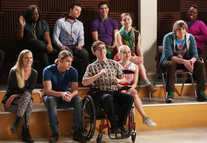 The glee club in rehearsal